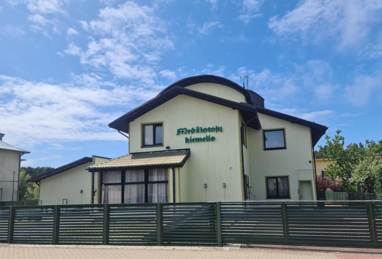 Medziotoju Kiemelis Otel Palanga Dış mekan fotoğraf